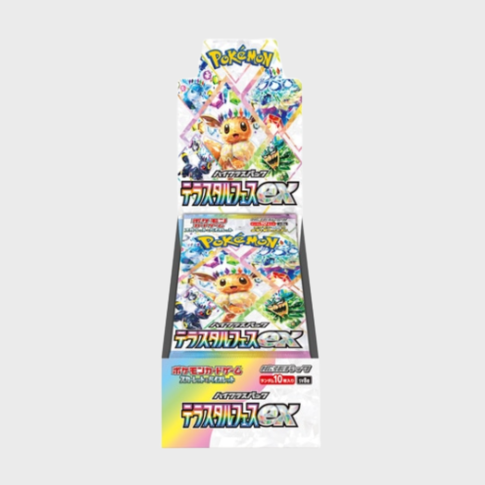 buy pokemon terastal festival ex booster box Pokmon Scarlet & Violet SV8A (Japanese) 4x Lot Violet era into a premium collector Pokemon Card Terastal Festival ex