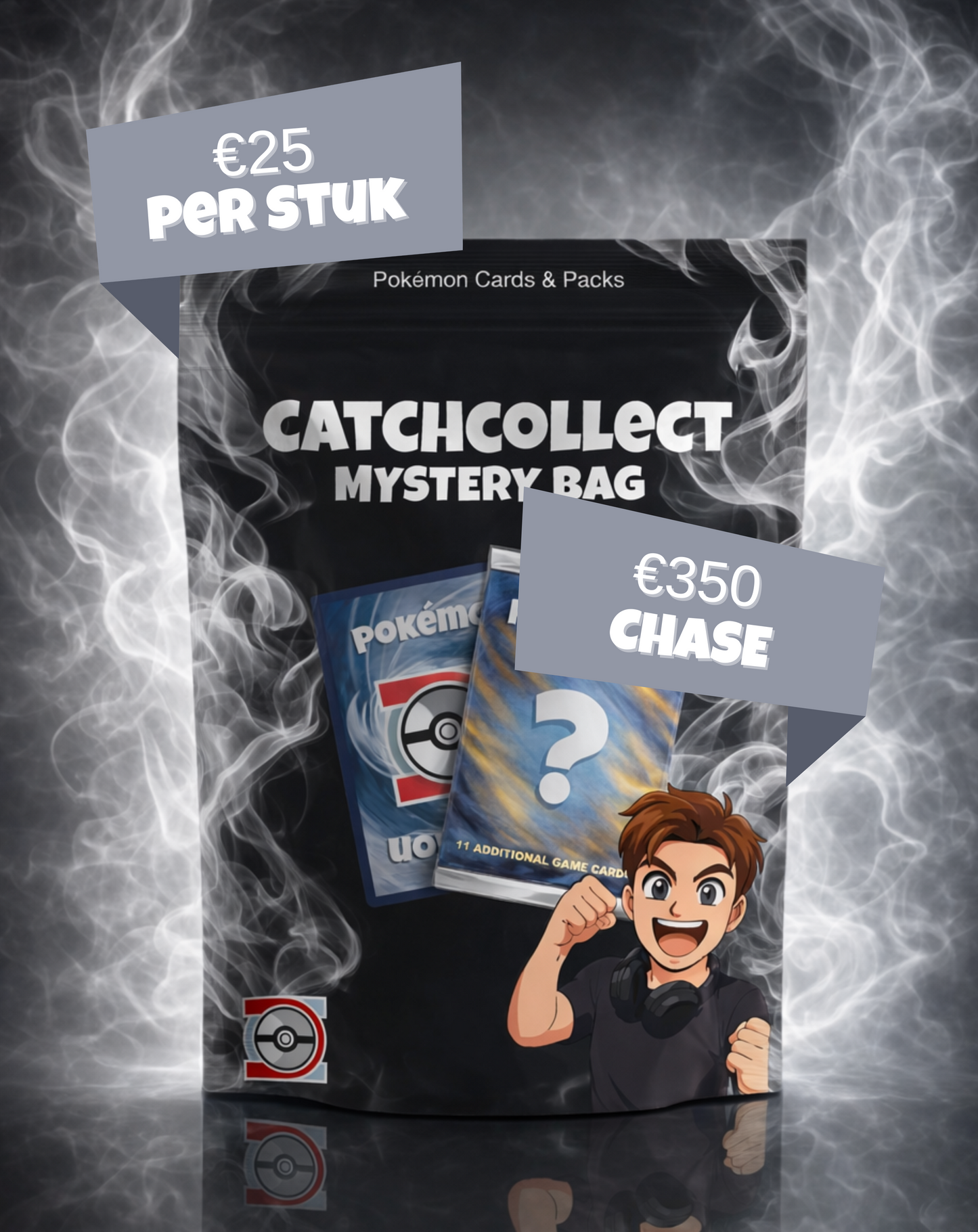 CatchCollect Pokémon mystery box (cards & booster packs)