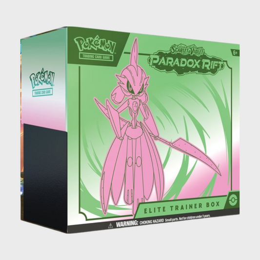 Pokémon Scarlet & Violet Paradox Rift Elite Trainer Box - Iron Valiant (ETB)