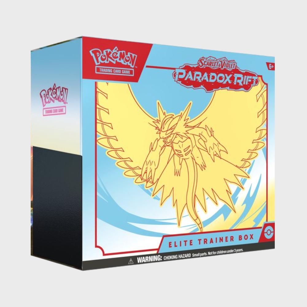 Pokémon Scarlet & Violet Paradox Rift Elite Trainer Box - Roaring Moon (ETB)
