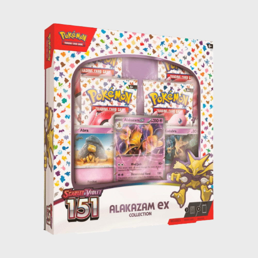 Pokémon 151 Alakazam ex Box