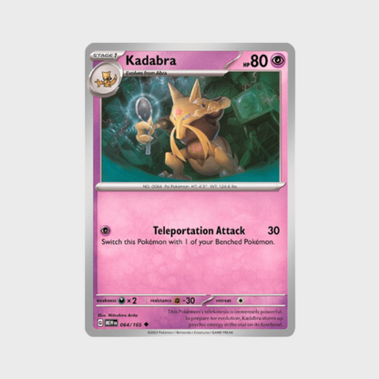 Pokémon 151 Alakazam ex Box