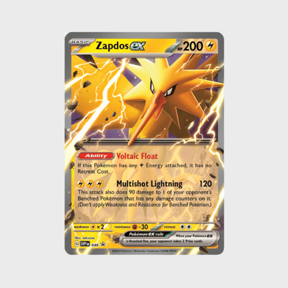 Pokémon 151 Zapdos Ex Box