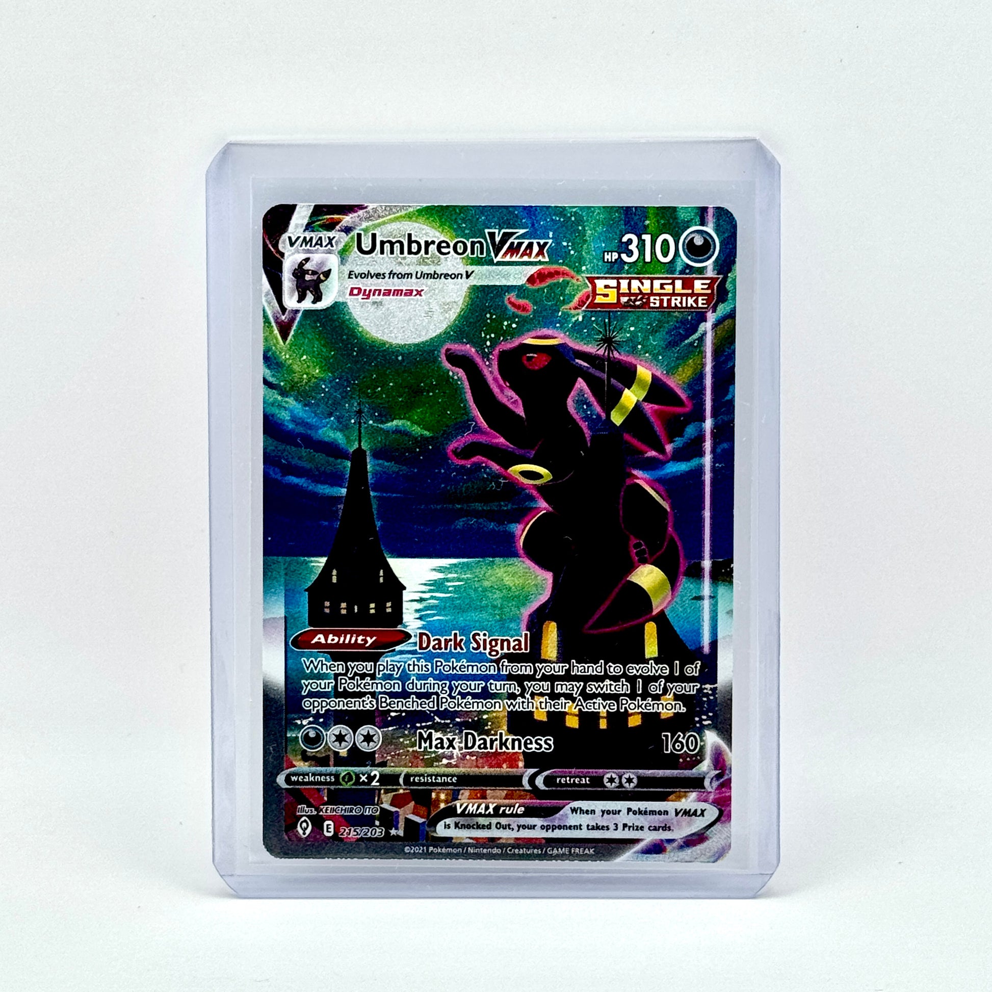 Umbreon VMAX (Moonbreon) 215/203 Evolving Skies – CatchCollect