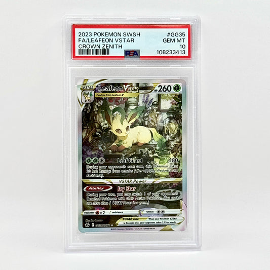 Leafeon GG35 psa 10 graded