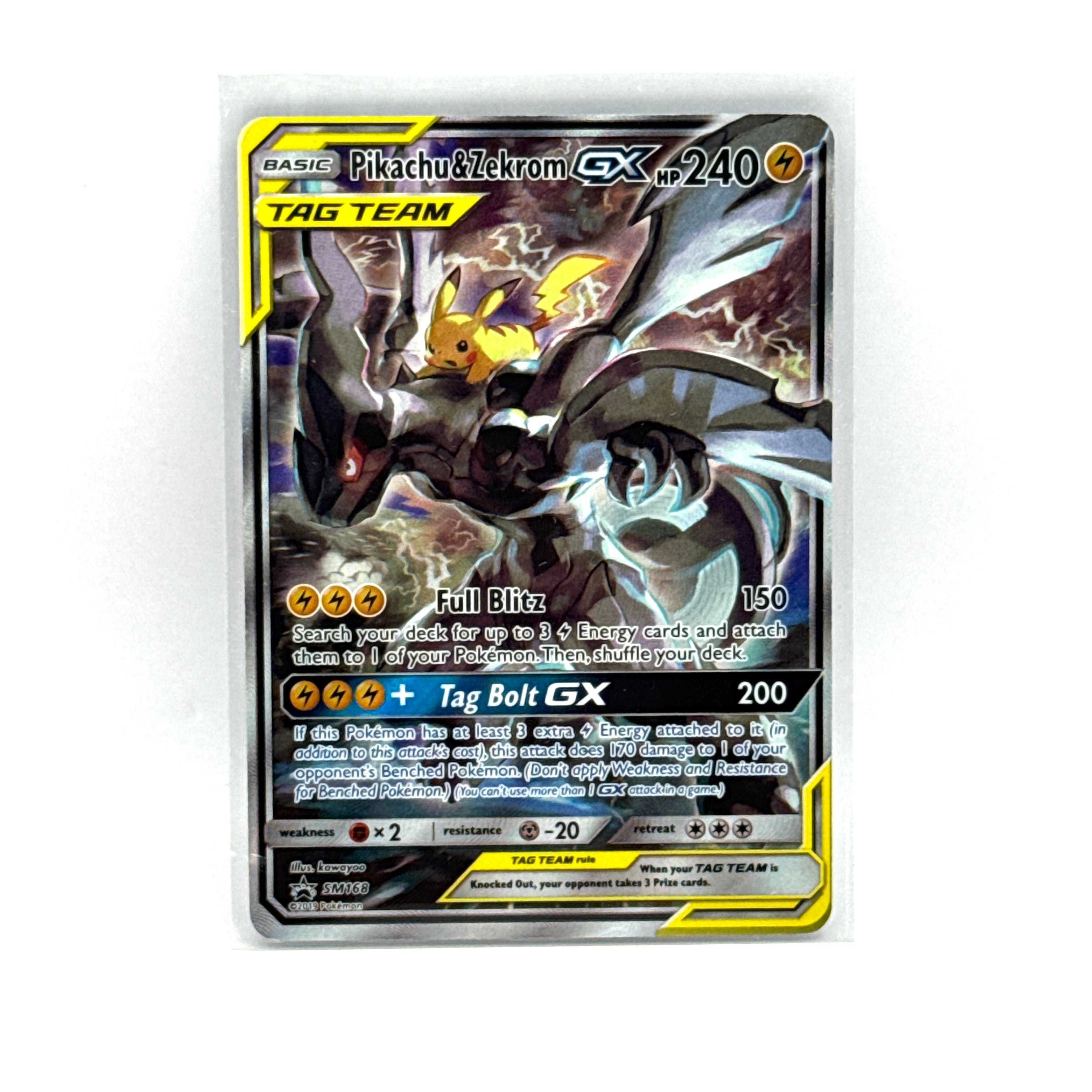 Pikachu Zekrom GX Tag Team sm168 – CatchCollect