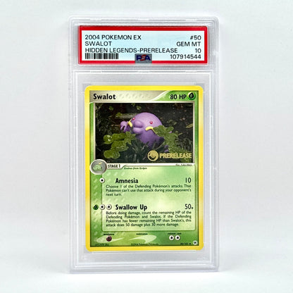 Swalot Hidden Legends pre-release PSA graded 10 (pop 40) – CatchCollect