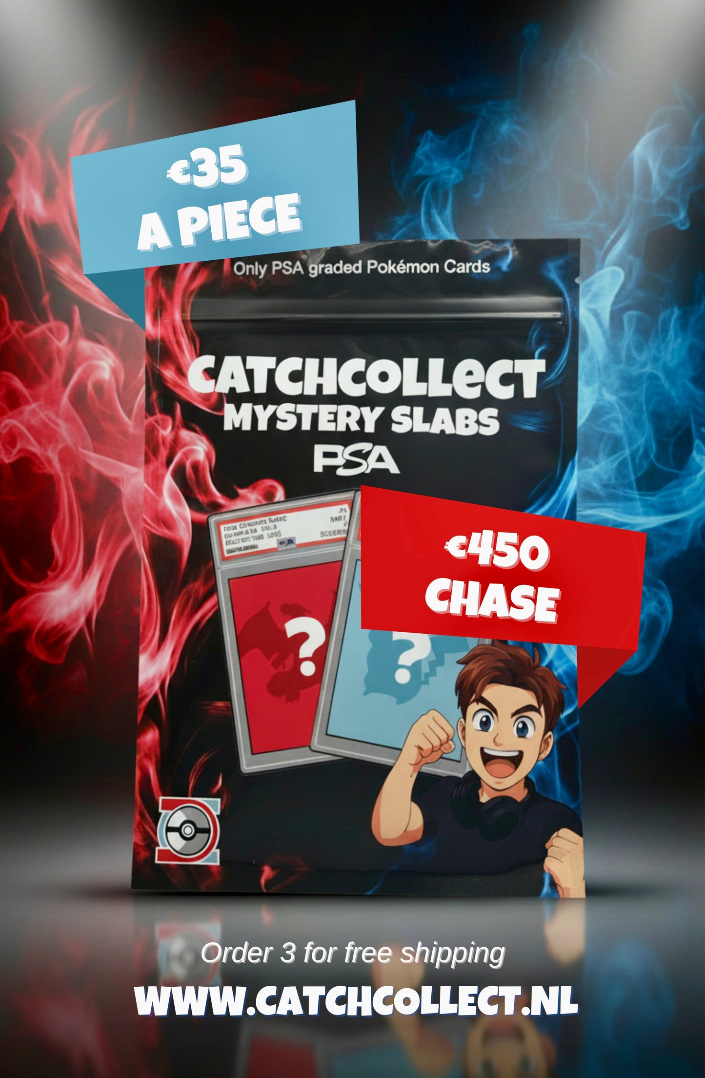 Pokémon Mystery Box PSA Slab