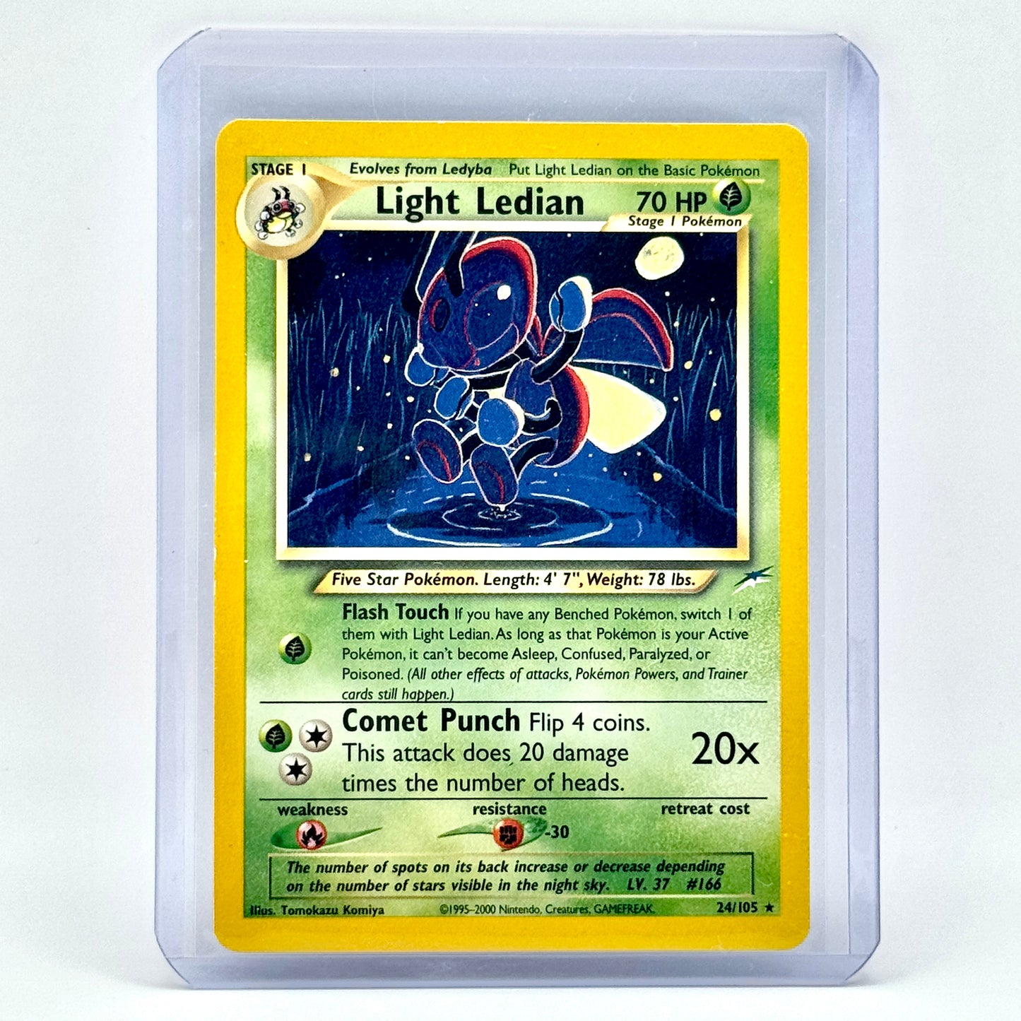 Light Ledian #24 Pokemon Neo Destiny