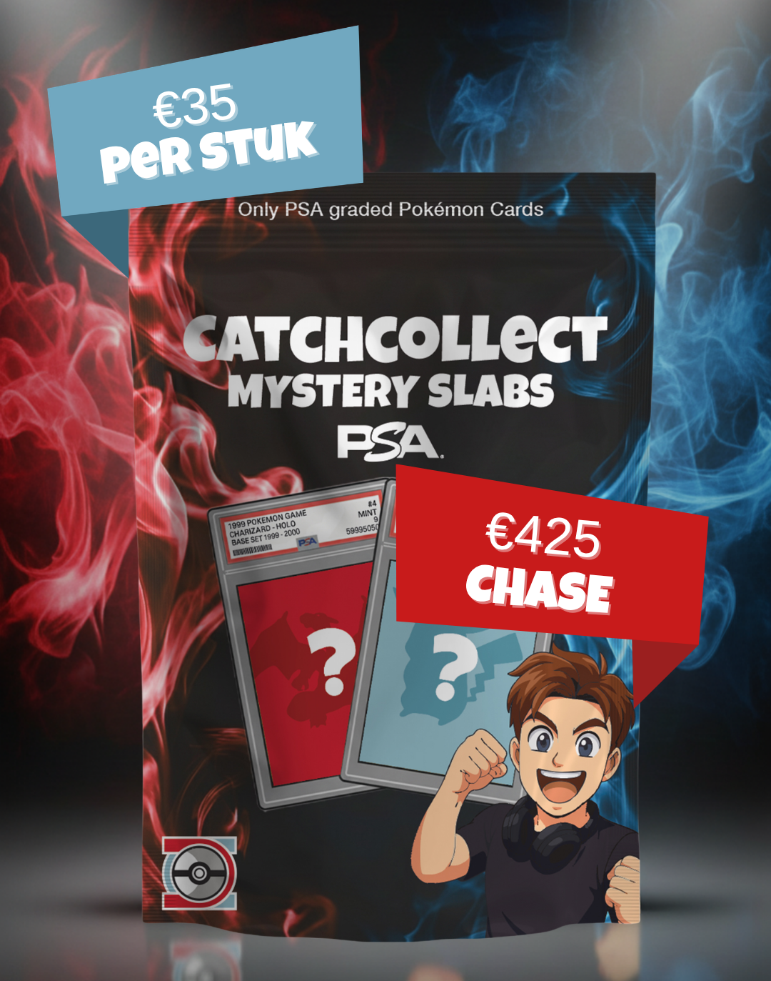 PRE ORDER | Pokémon Mystery Box PSA Slab