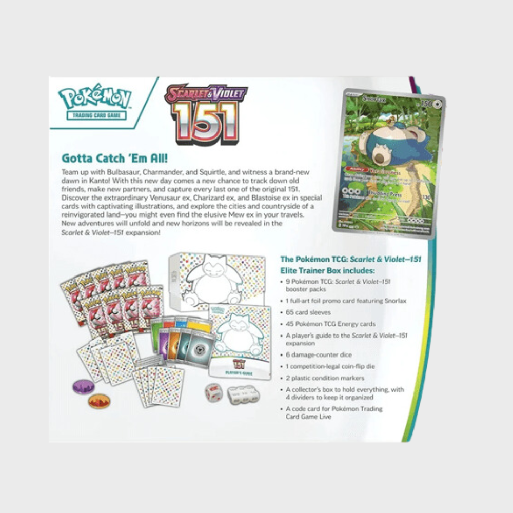 Pokémon TCG: Scarlet & Violet—151 Elite Trainer Box (ETB)